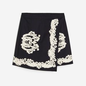 ISO H&M Embroidered Skirt